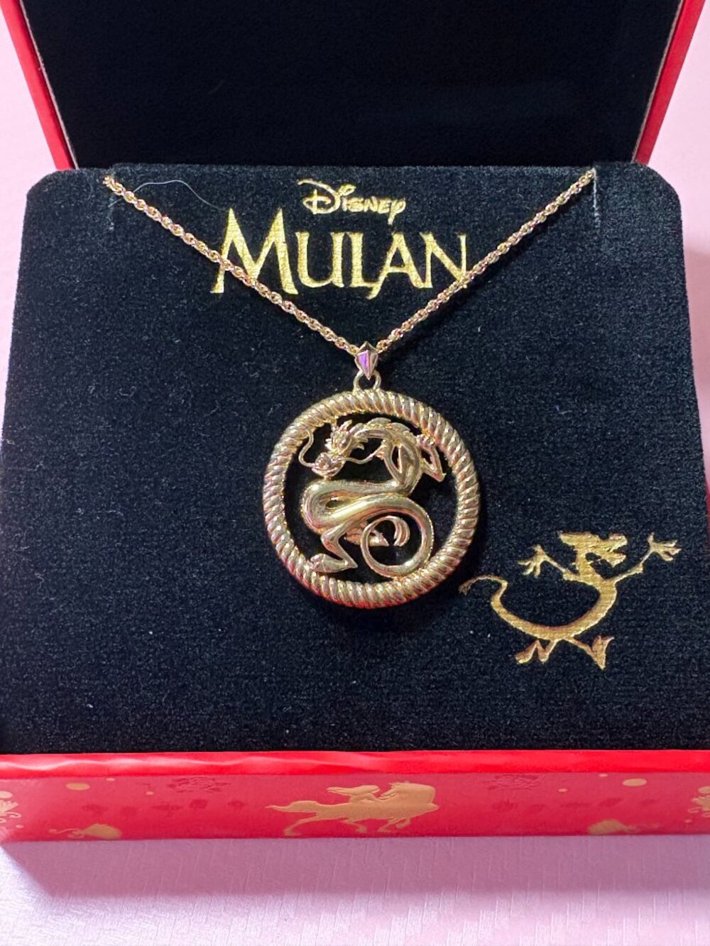 Mushu Medallion Necklace- Disney's Mulan - Disney X RockLove - Picture 4 of 9